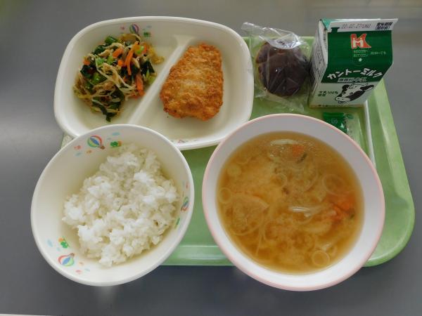 ２月２１日の給食