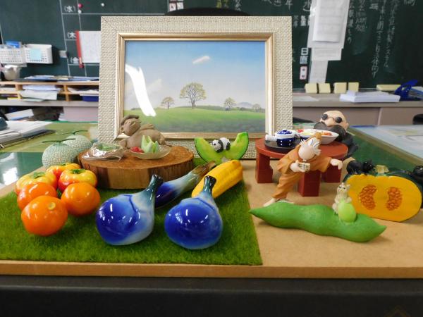 第６８回のテーマ「梅雨明けが待ち遠しい！河童の夏野菜売り♪｣